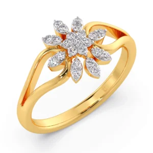 Star Shine Diamond Ring
